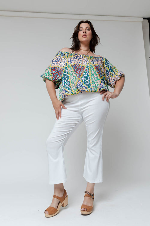 Easy Days Stretch Pants Ivory - Final Sale