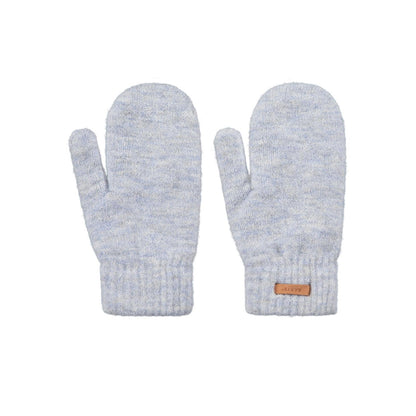 Barts Womens Witzia Comfy Knitted Fleece Lines Mittens
