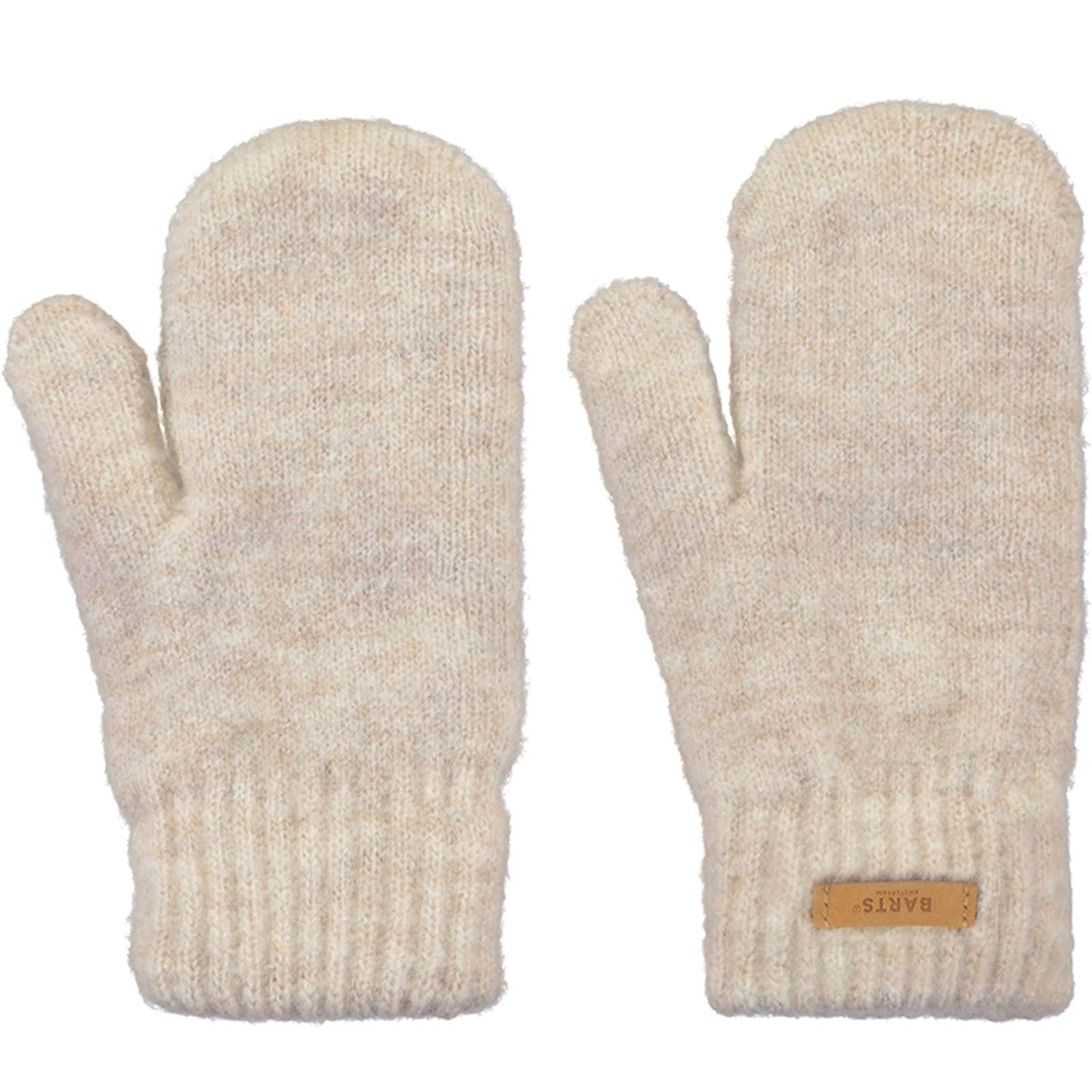 Barts Womens Witzia Comfy Knitted Fleece Lines Mittens