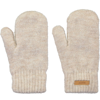 Barts Womens Witzia Comfy Knitted Fleece Lines Mittens