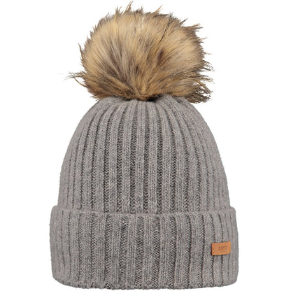 Barts Womens Augusti Faux Fur Pom Pom Bobble Hat