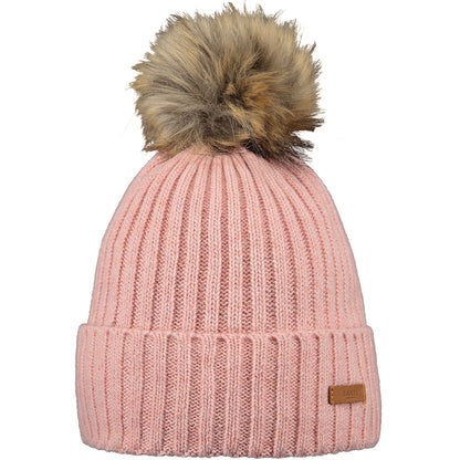 Barts Womens Augusti Faux Fur Pom Pom Bobble Hat