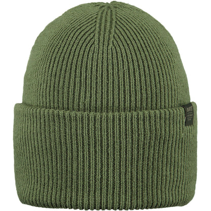 Barts Haveno High Cuffed Ribbed Knit Stretchy Beanie Hat