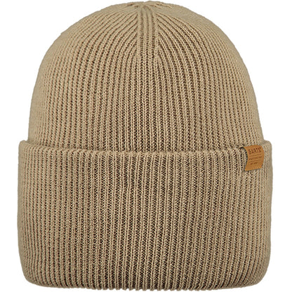 Barts Haveno High Cuffed Ribbed Knit Stretchy Beanie Hat