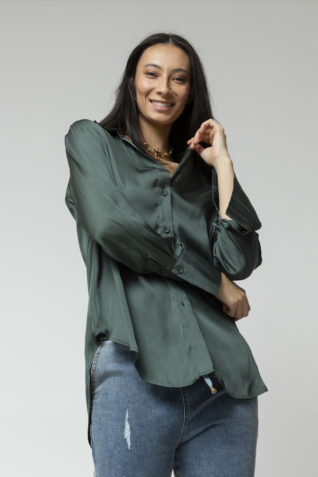 Forest Asana Silky Shirt
