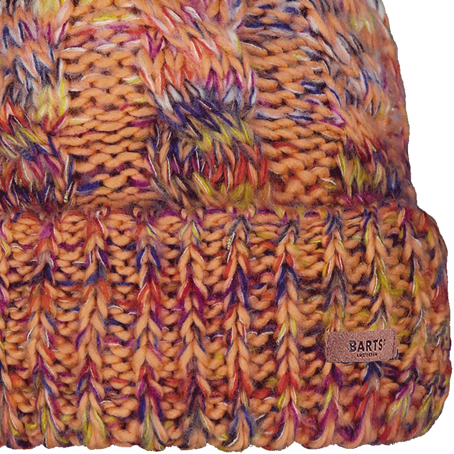 Barts Womens Iska Chunky Cable Knitted Bobble Hat