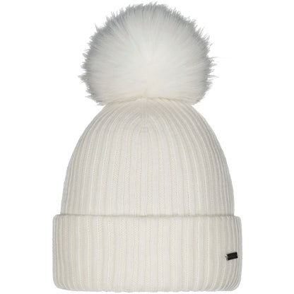 Barts Womens Kenzie Big Stretchy Faux Fur Pom Bobble Hat
