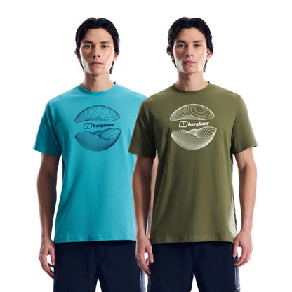 Berghaus Mens Curvature Essential Short Sleeve T-Shirt