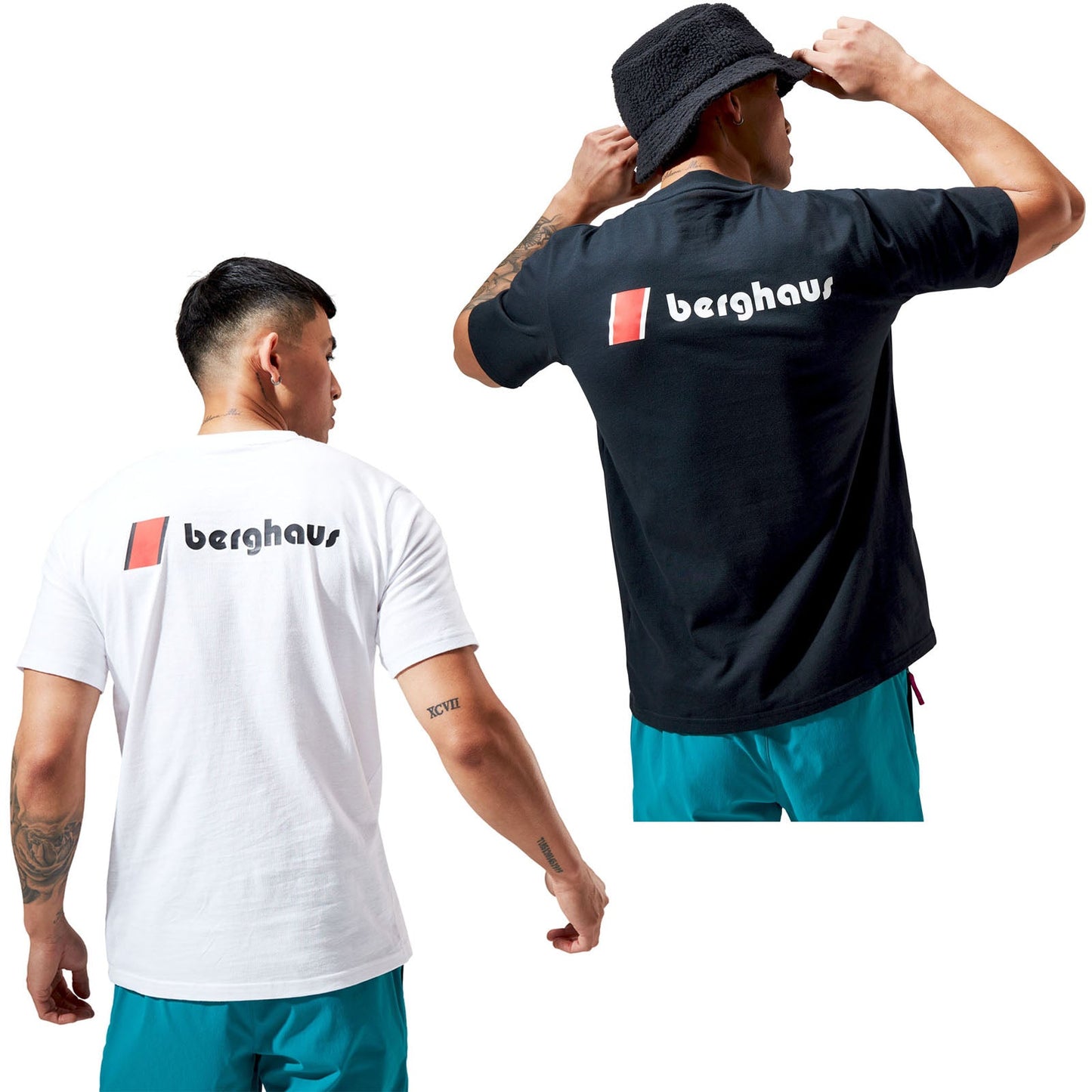 Berghaus Unisex Heritage Front & Back Crew Neck T-Shirt