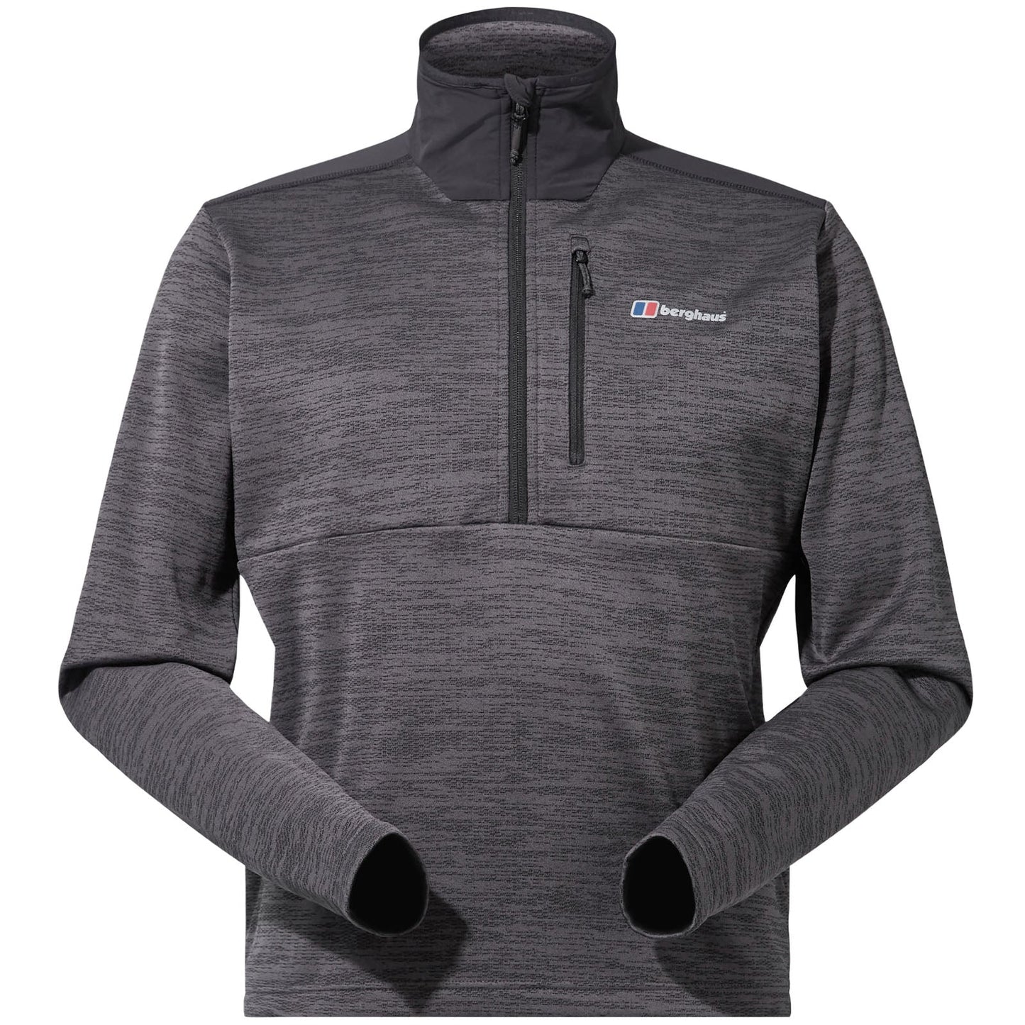 Berghaus Mens Thraskii Half Zip Moisture Wicking Fleece
