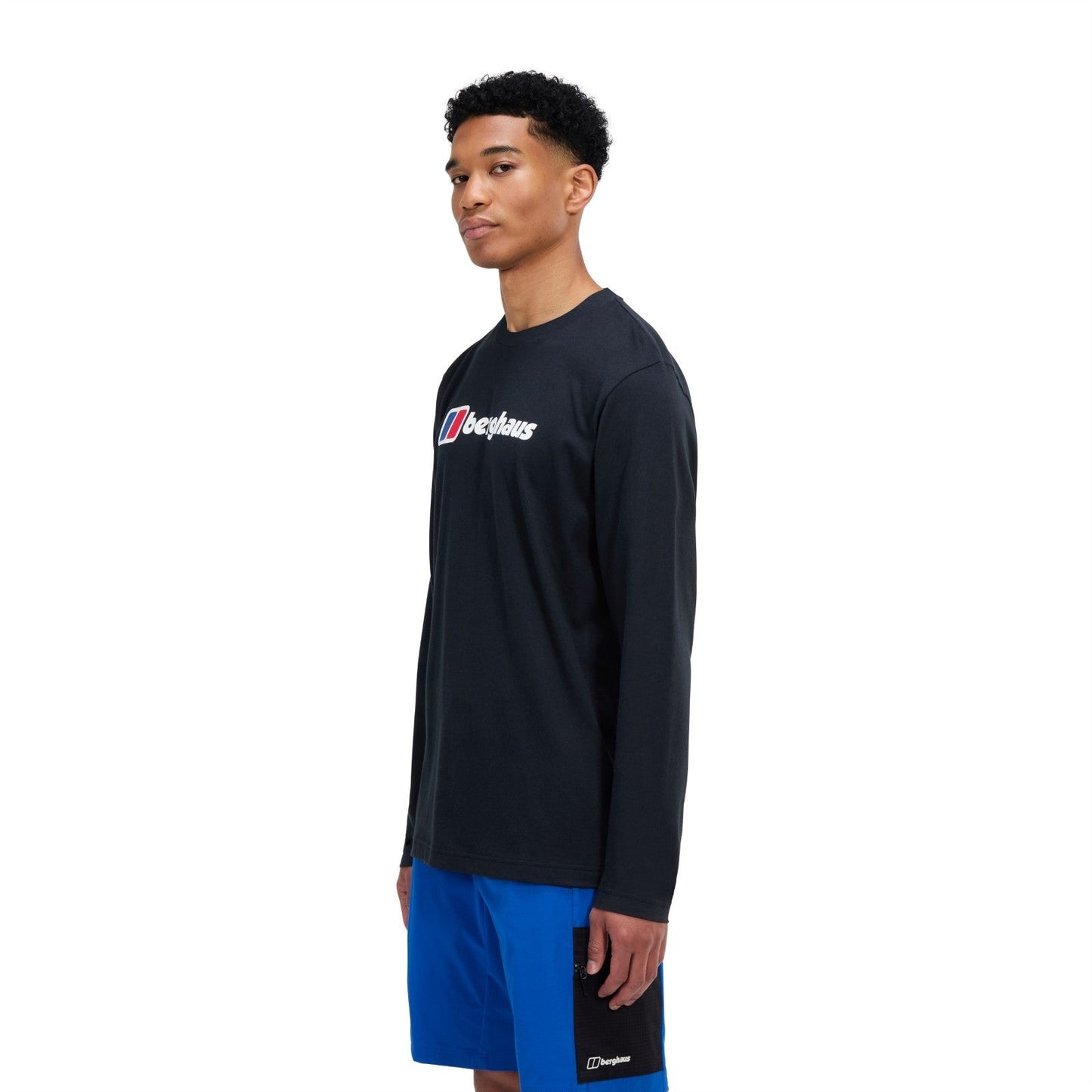 Berghaus Mens Big Logo Long Sleeve T-Shirt