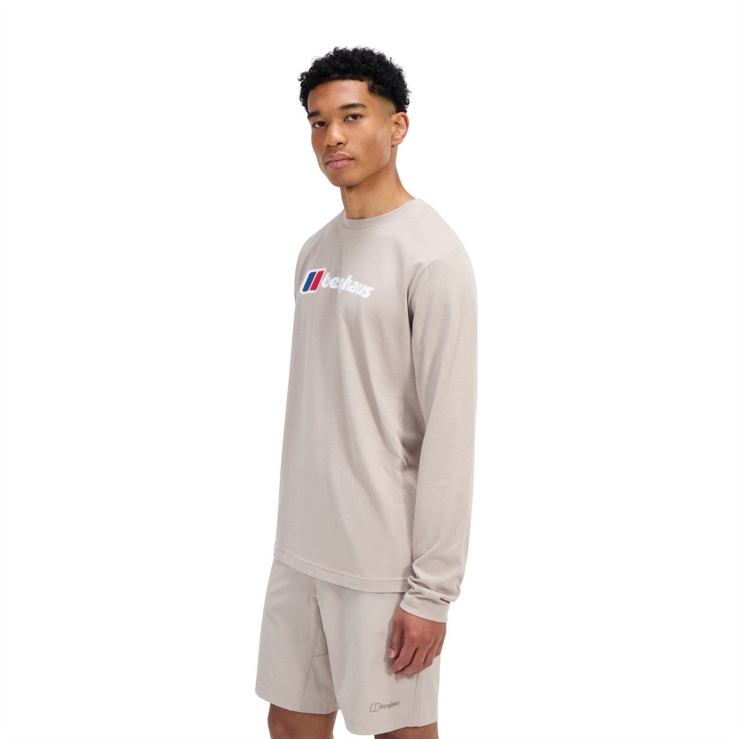 Berghaus Mens Big Logo Long Sleeve T-Shirt