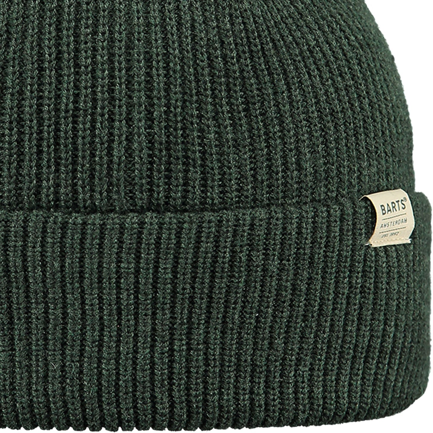 Barts Mens Stonel Stretchy Cuffed Beanie Hat