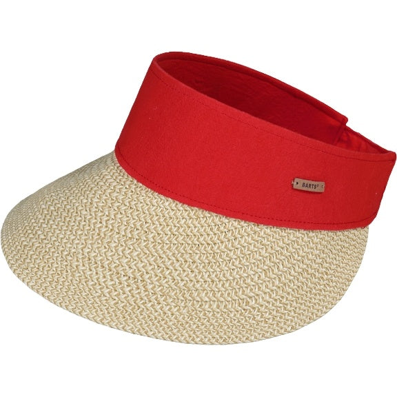 Barts Womens Vesder Raffia sun visor Baseball Cap