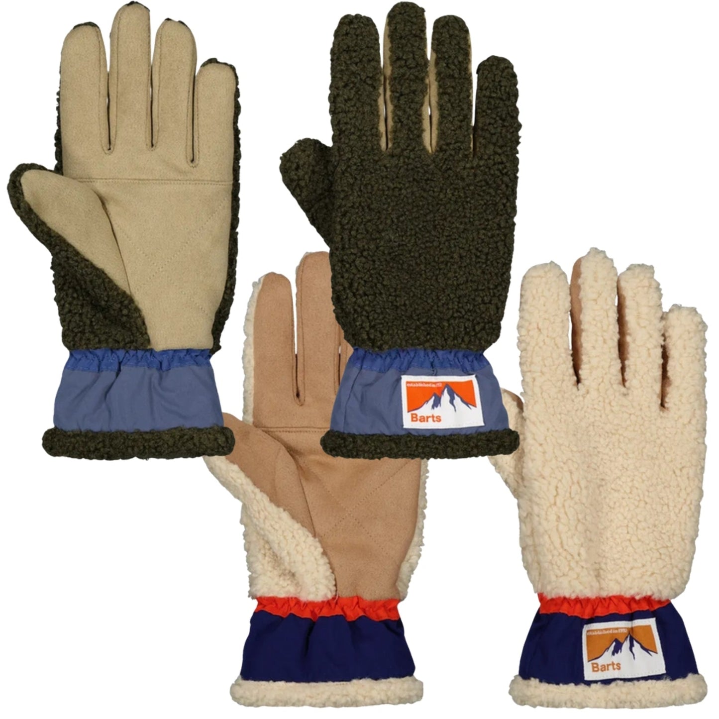 Barts Unisex Isafjord Teddy Faux Fur Gloves