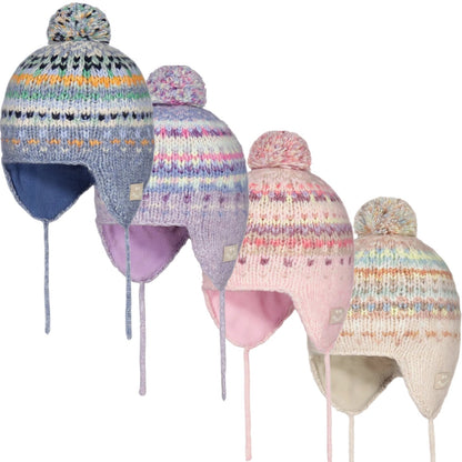 Barts Kids Mitala Ear Flaps Bobble Hat