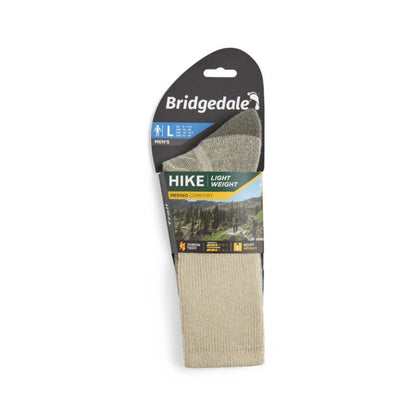 Bridgedale Mens Hike Lightweight Merino Comfort Boot  Socks