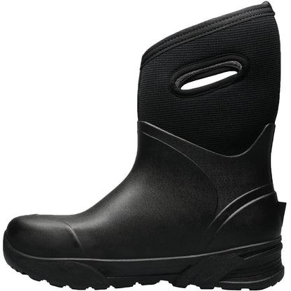 BOGS Mens Bozeman Mid Rise Wellington Boots Wellies - Black