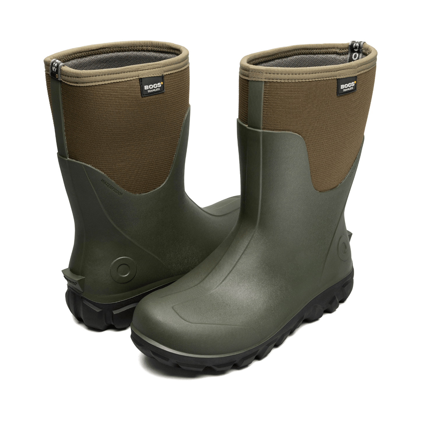 BOGS Mens Classic Seamless Mid Waterproof Wellies