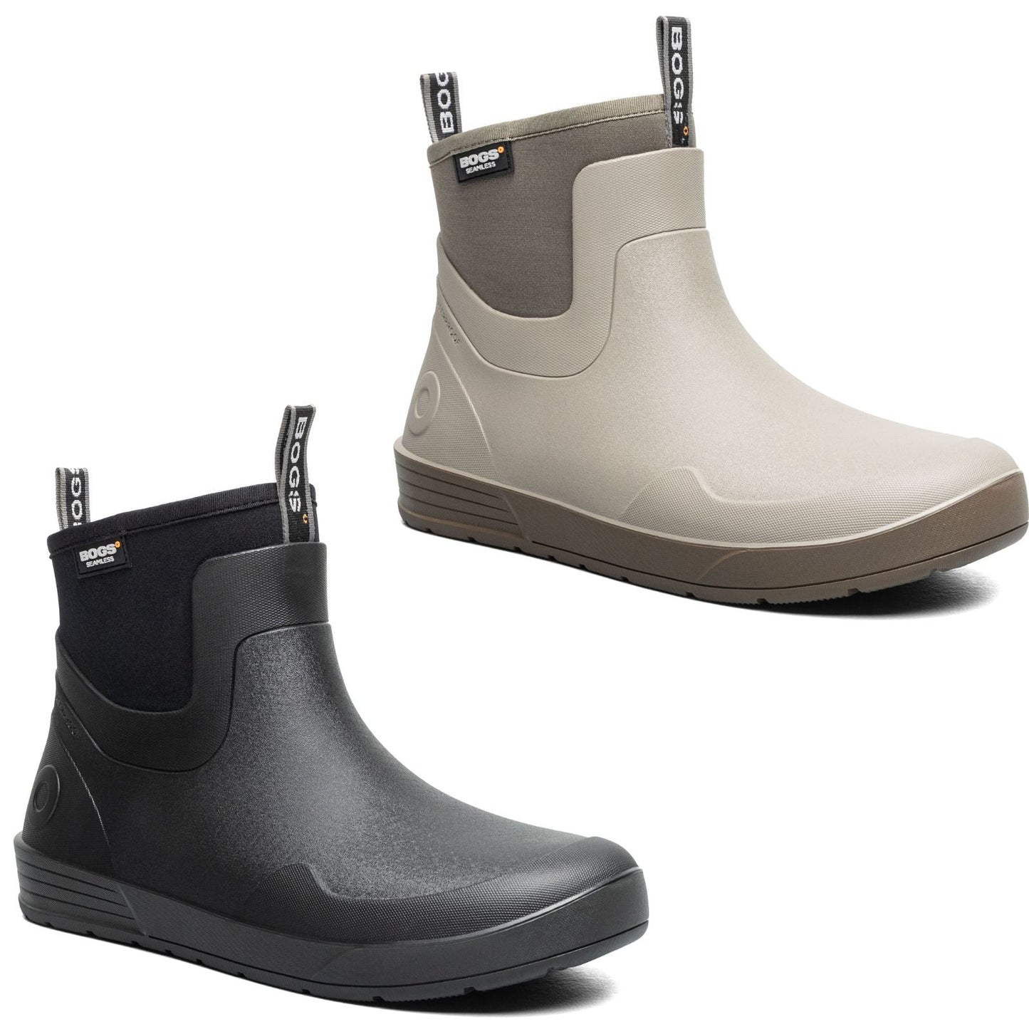 BOGS Mens Rockaway Semless Chelsea  Wellies