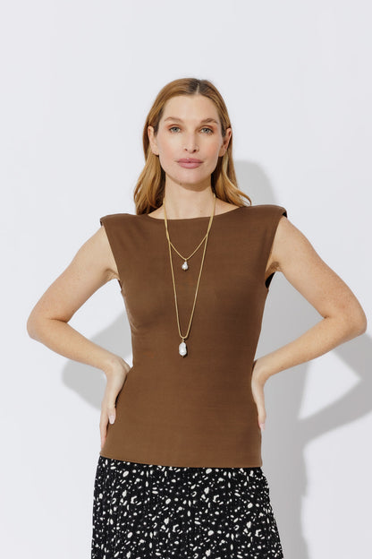 Cinnamon Tencel Lust Cami