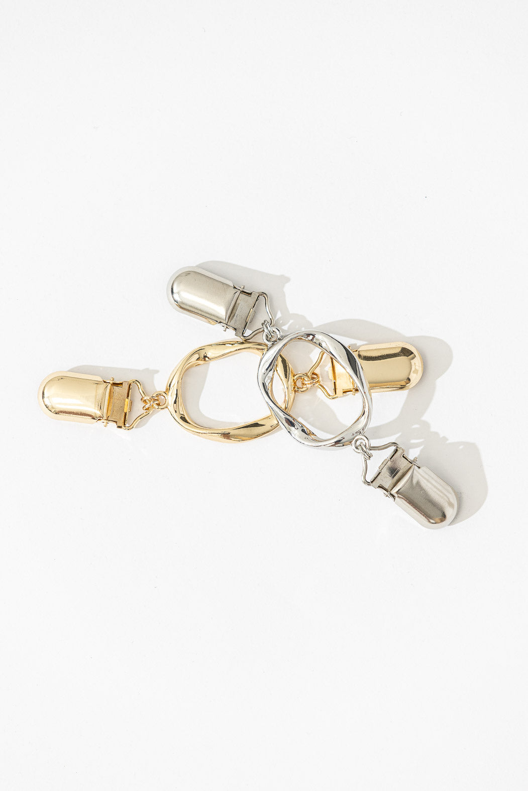 Gold Fashion Adjustment Clip 2 Pack