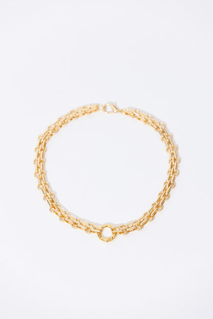 Gold Plated Castella Necklace