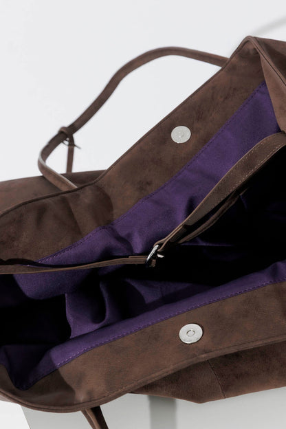 Dark Brown Director Tote Bag
