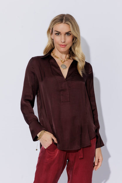 Chocolate Glow Brit Blogger Shirt