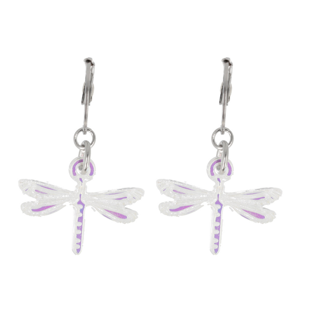 Sparx Dragonfly Huggie Hoop Earrings