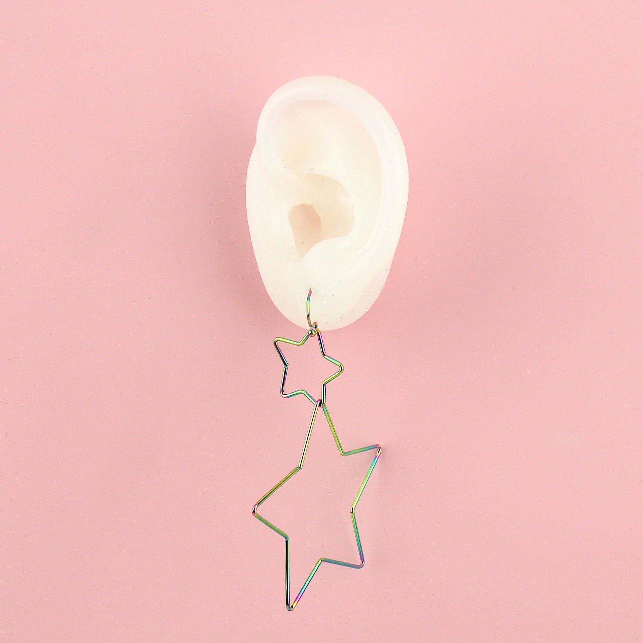 Star Crossed Earrings (Rainbow)