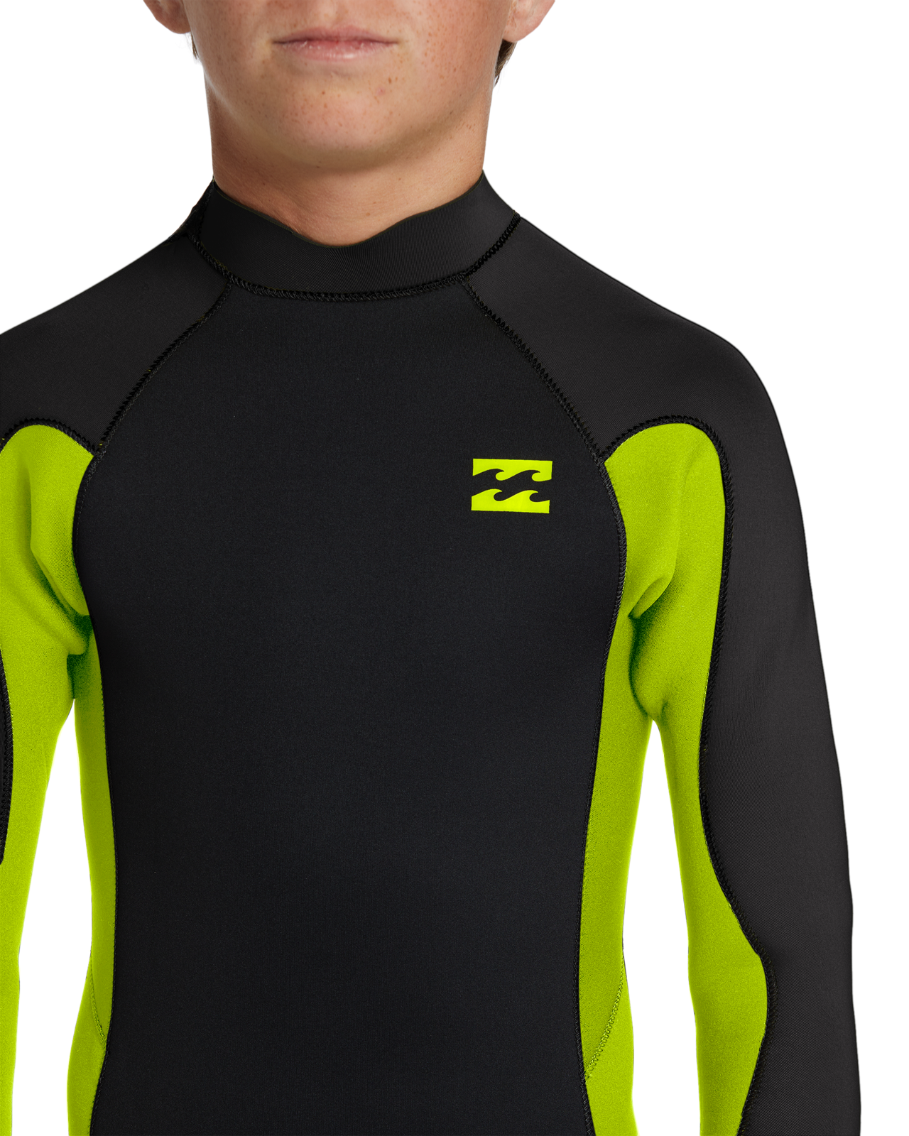 Billabong Kids 3/2mm Foil Back Zip Long Sleeve Full Length Wetsuit