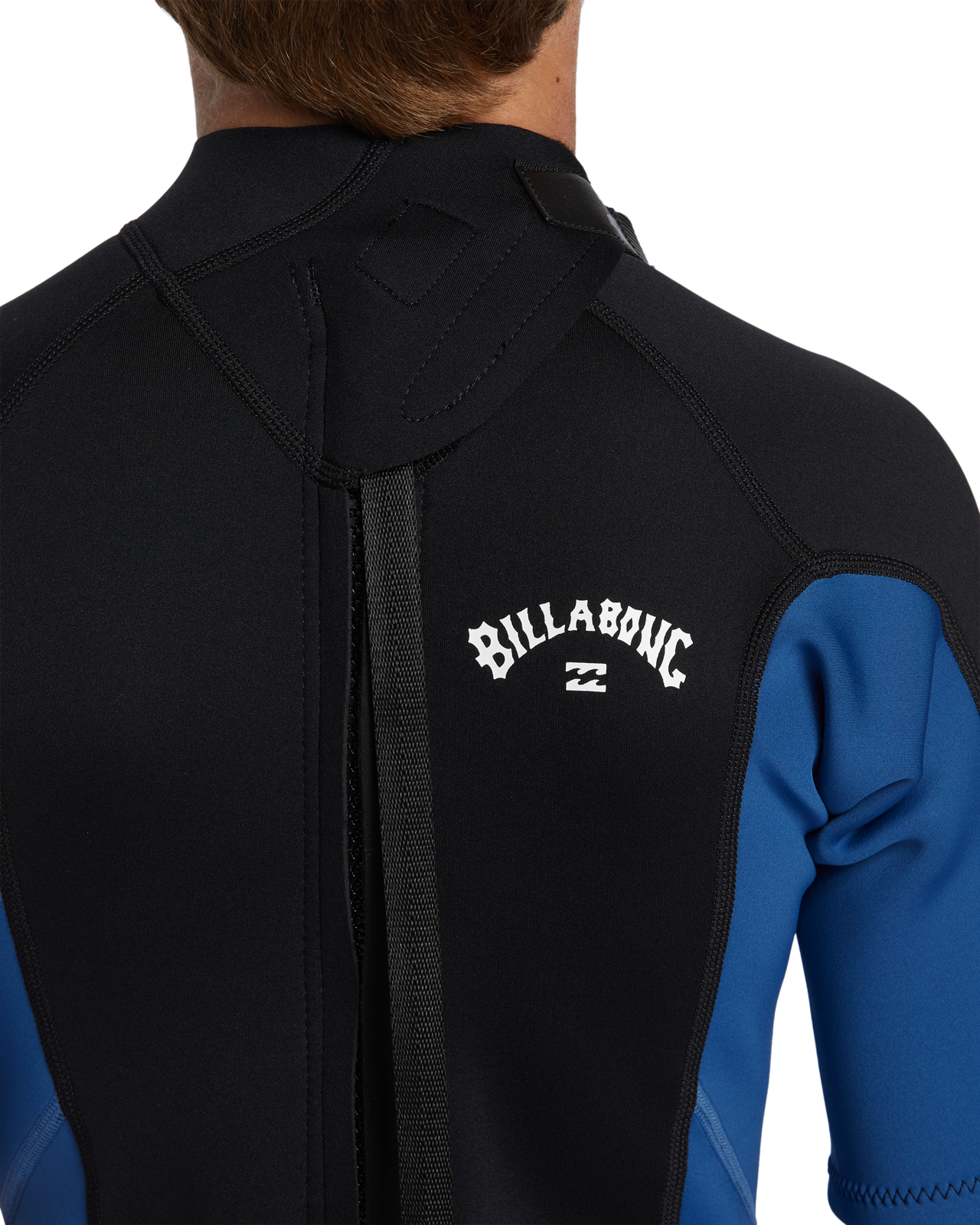 Billabong Kids 2mm Foil Back Zip Short Sleeve Shortie Springsuit Wetsuit