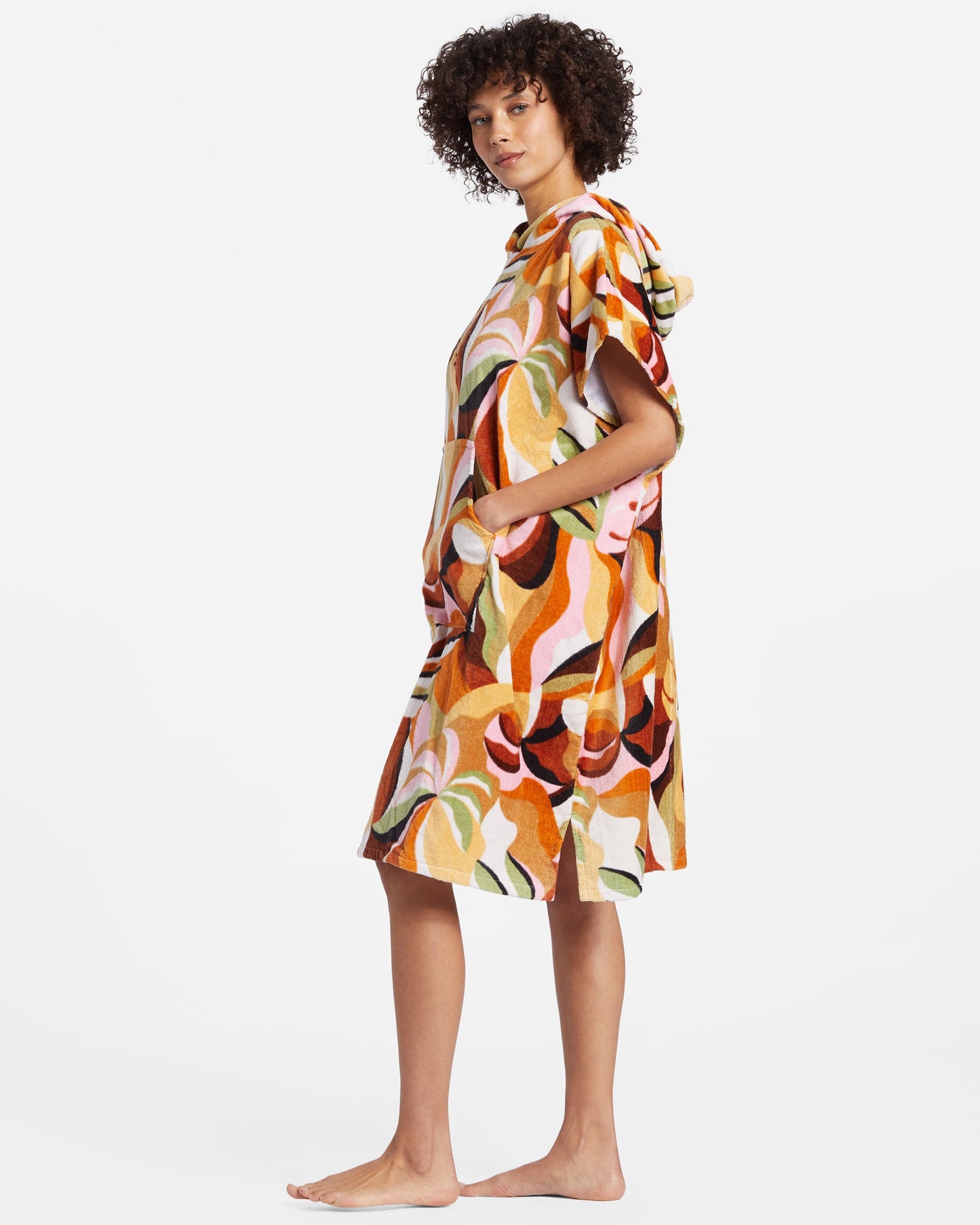 Billabong Womens BBG Hooded Towel Poncho - Multi