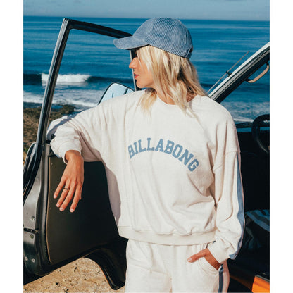 Billabong Womens New School Relaxed Fit Sweatshirt