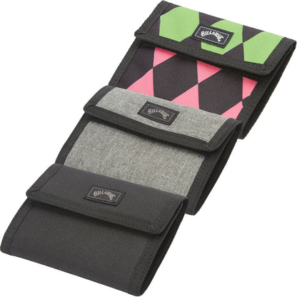Billabong Mens Tribond Lite Tri Fold Hook & Loop Wallet