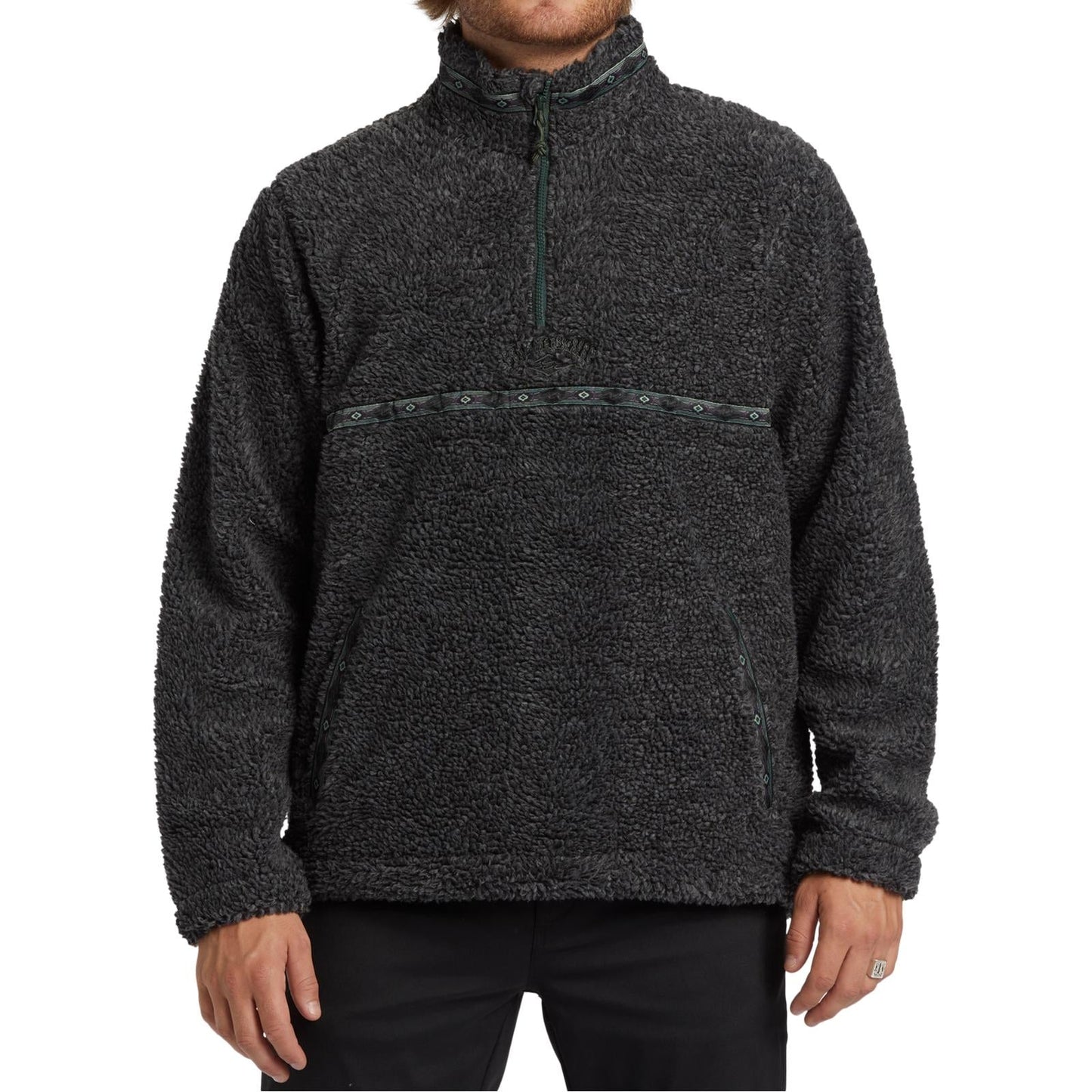 Billabong Mens Boundary Tombstone Half Zip Fleece