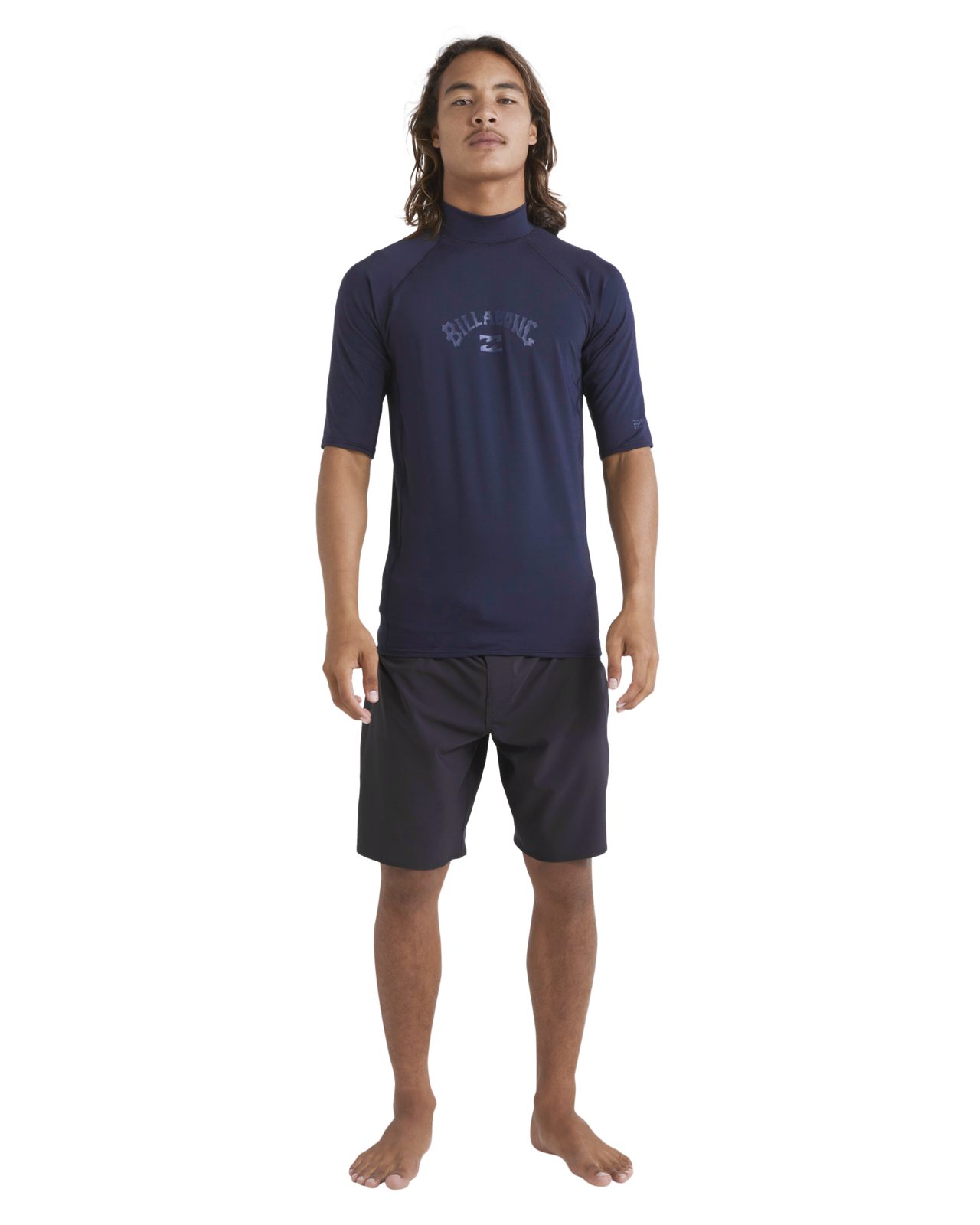 Billabong Mens Arch Wave Short Sleeve UPF 50 Surf Rash Vest
