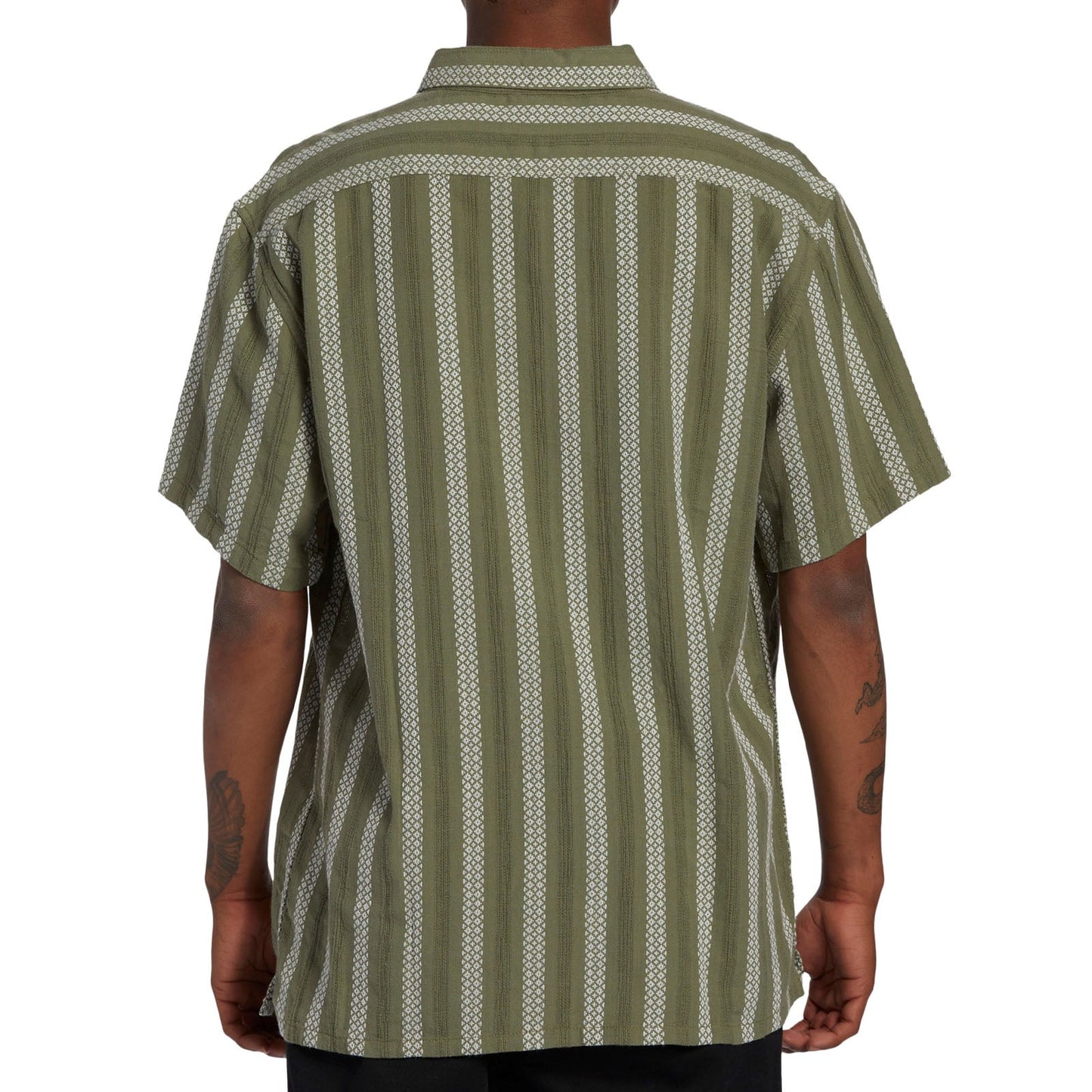 Billabong Mens Sunday Jacquard Short Sleeve Shirt