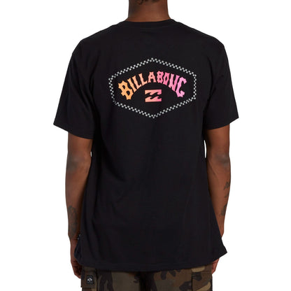 Billabong Mens Exit Arch Crew Neck Cotton T-Shirt