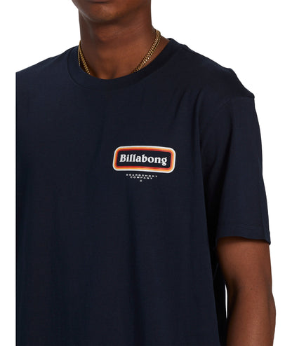 Billabong Mens Walled Short Sleeve T-Shirt