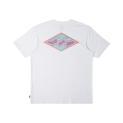 Billabong Mens Crayon Waves Short Sleeve T-Shirt