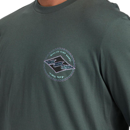 Billabong Mens Rotor Dimond Long Sleeve T-Shirt