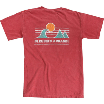 Bleubird Horizon Tee Short Sleeve T-Shirt