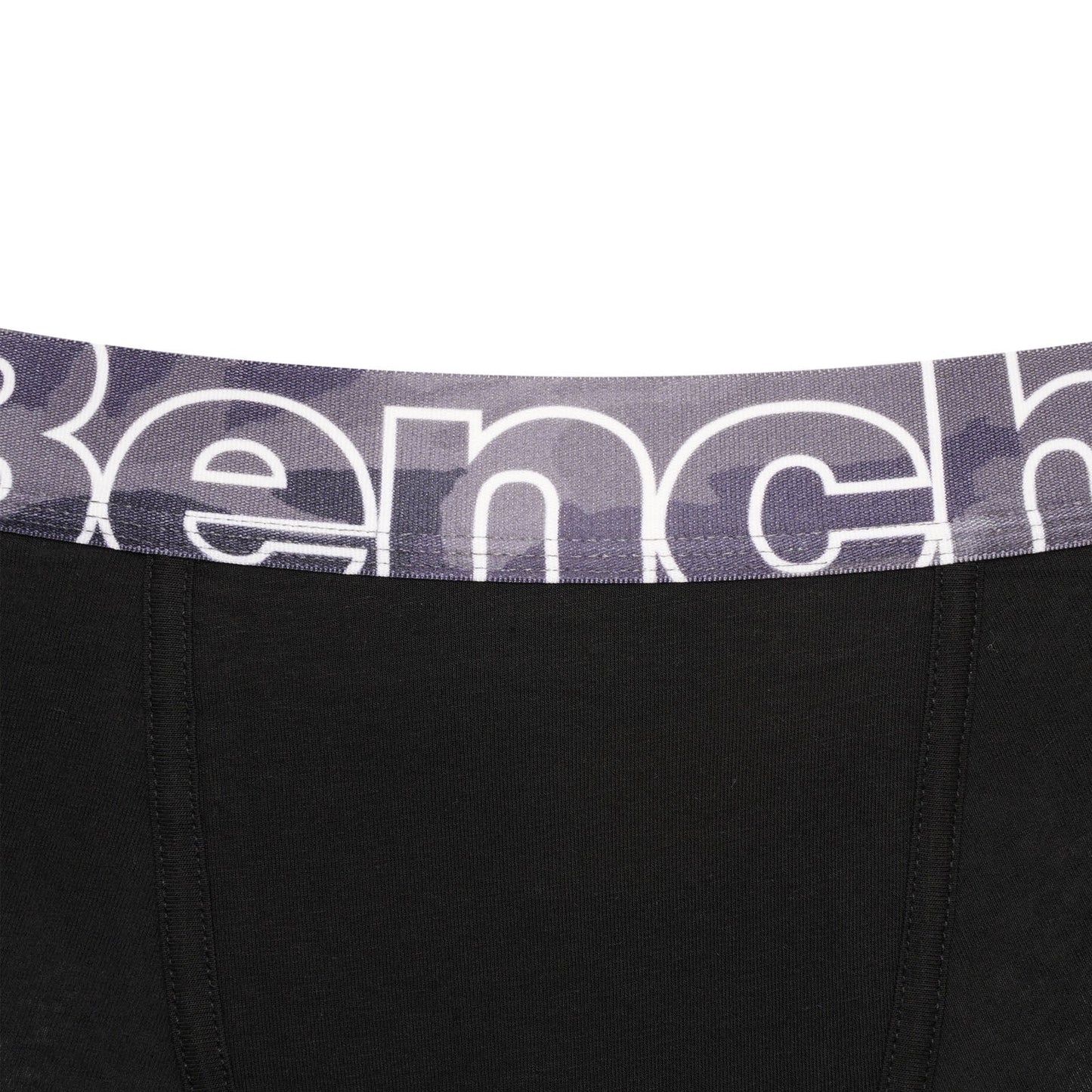 Bench Mens Arkle 3 Pack Logo Waistband Boxer Shorts