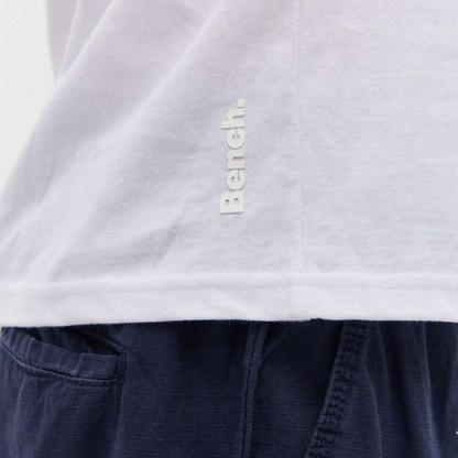 Bench Mens Worsley Casual Crew Neck Cotton T-Shirt