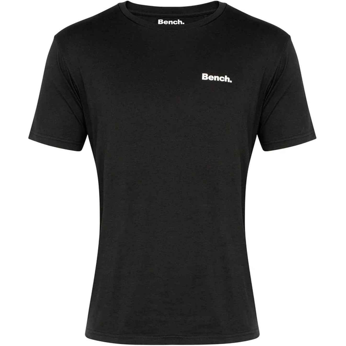 Bench Mens Dylan 5-Pack Casual Cotton T-Shirt - Black