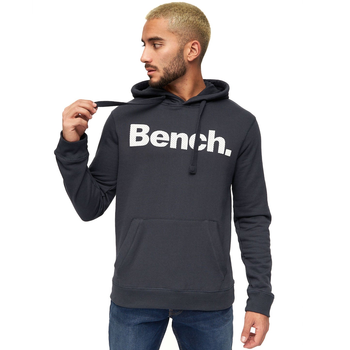 Bench Mens Logo Hoodie