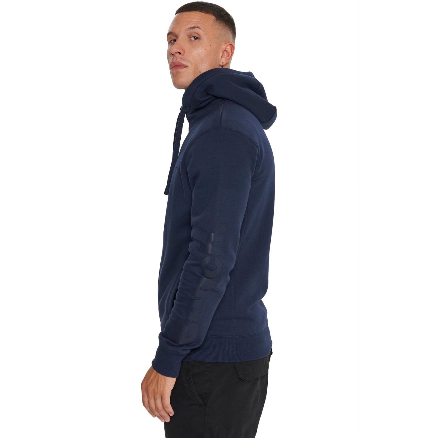 Bench Mens Braxton Full Zip Hoodie