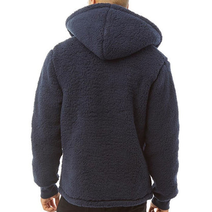 Bench Mens Tommy Borg Full Zip Teddy Bear Fleece Jacket